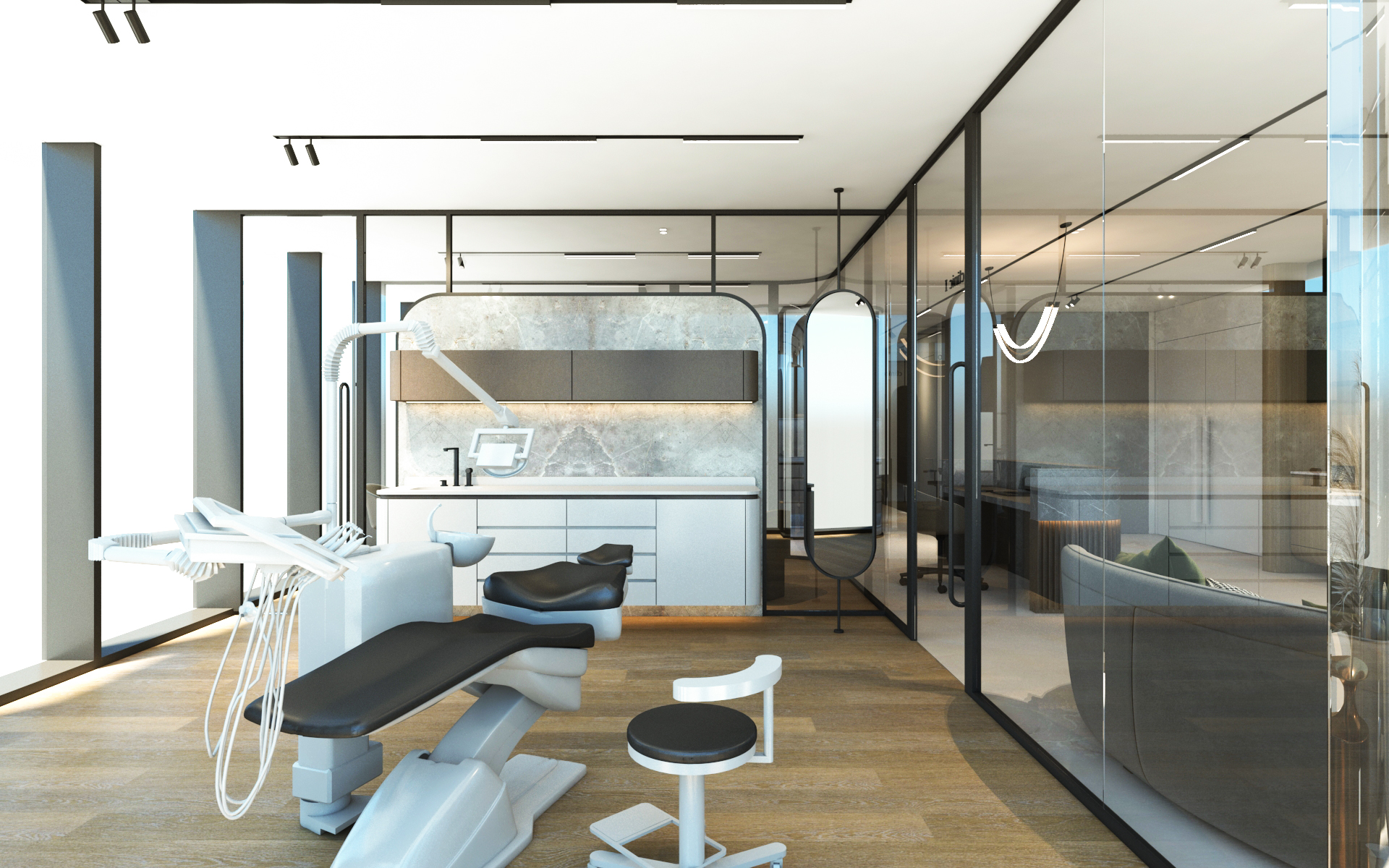 Adil Dent Vadistanbul Clinic modern design rendering